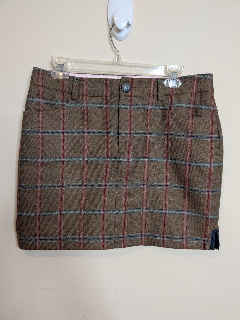 Dubarry of Ireland Clover Tweed Skirt US 8 UK 12 Connacht Meadow NWT Wool
